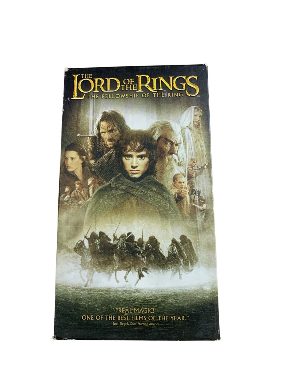 The Lord of the Rings: The Fellowship of the Ring VHS Tape – Classic Fantasy